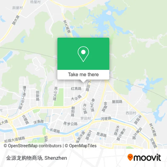 金源龙购物商场 map