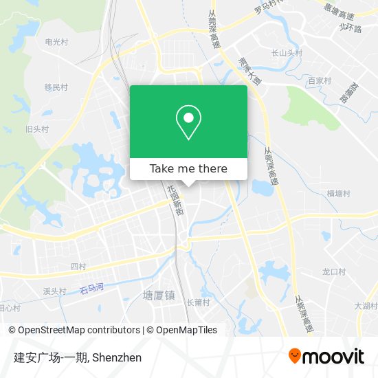 建安广场-一期 map