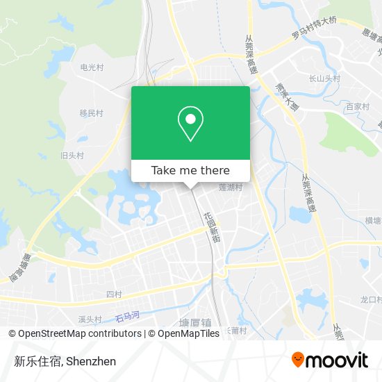 新乐住宿 map
