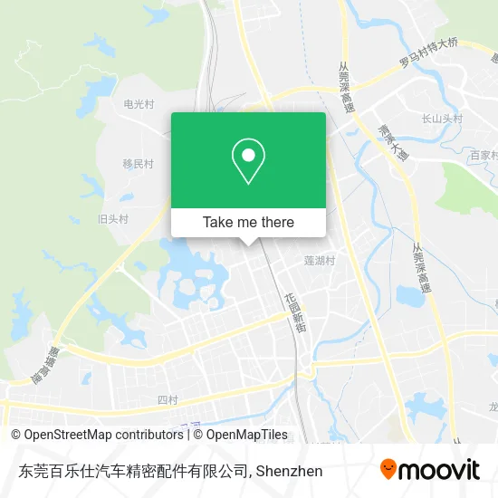 东莞百乐仕汽车精密配件有限公司 map
