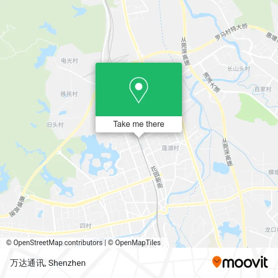 万达通讯 map