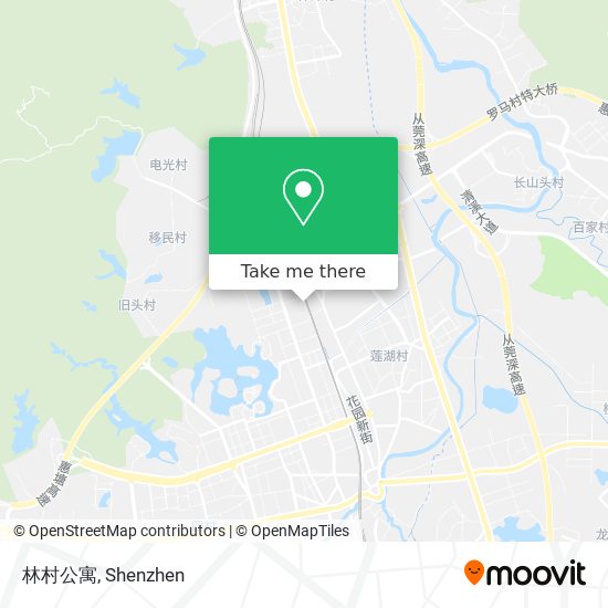 林村公寓 map
