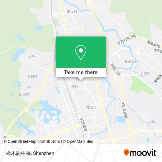 樟木岗中桥 map