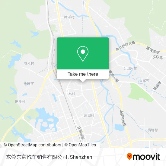 东莞东富汽车销售有限公司 map