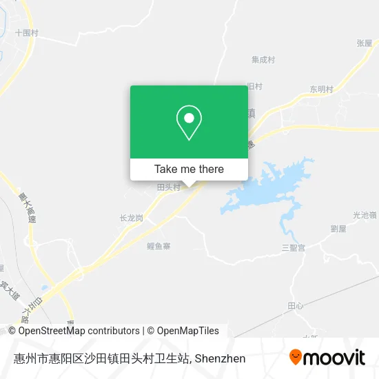 惠州市惠阳区沙田镇田头村卫生站 map