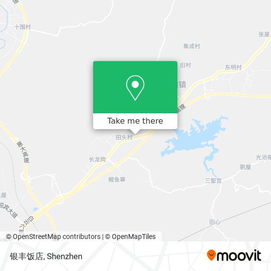 银丰饭店 map