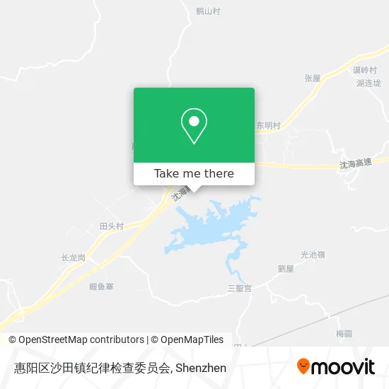 惠阳区沙田镇纪律检查委员会 map