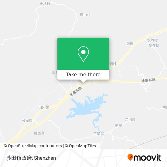 沙田镇政府 map