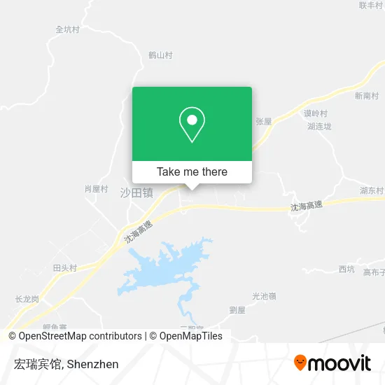 宏瑞宾馆 map