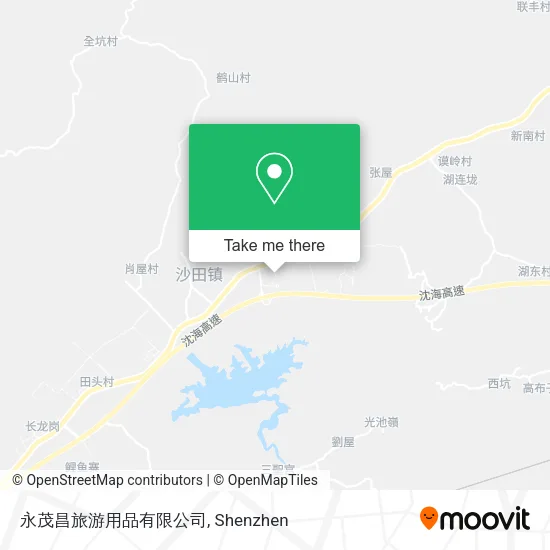 永茂昌旅游用品有限公司 map