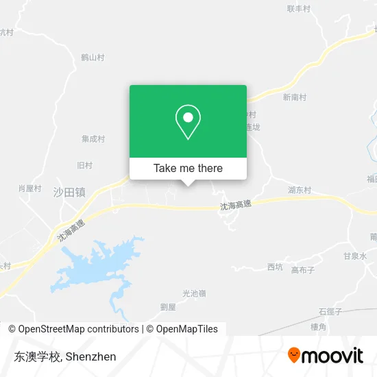东澳学校 map