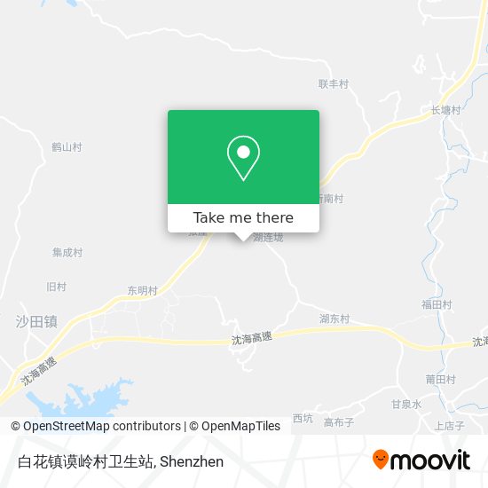 白花镇谟岭村卫生站 map
