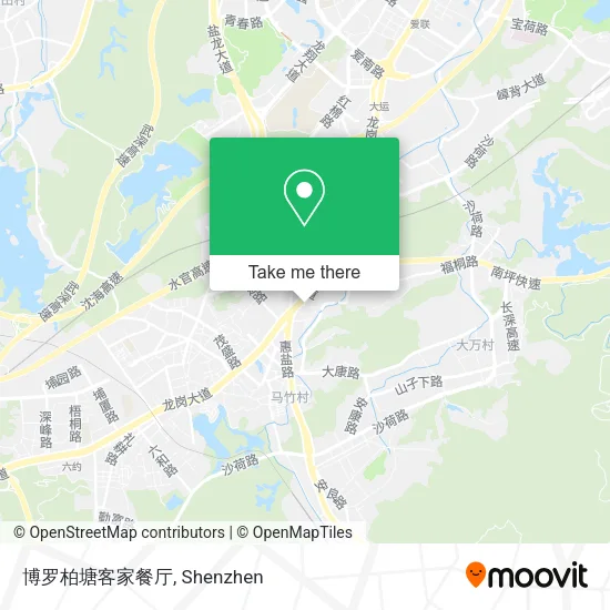 博罗柏塘客家餐厅 map