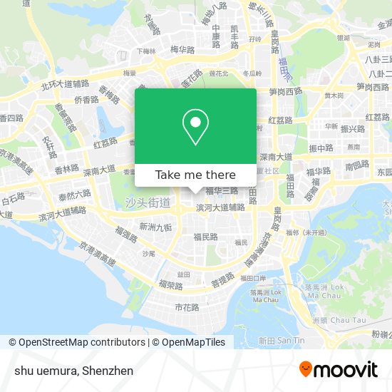 shu uemura map