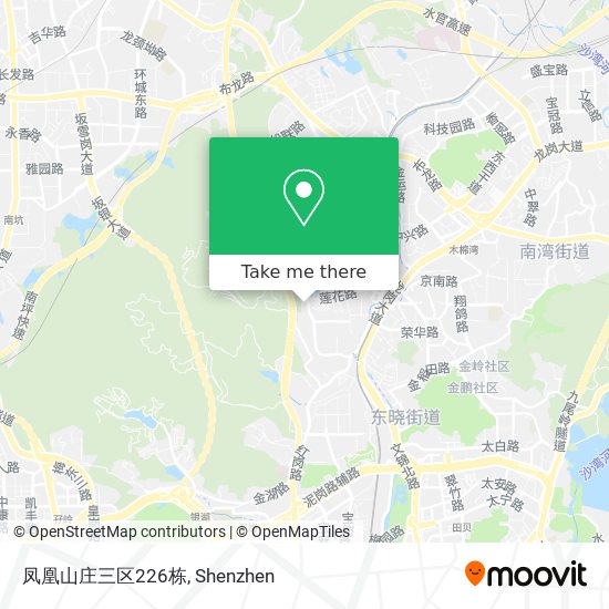凤凰山庄三区226栋 map