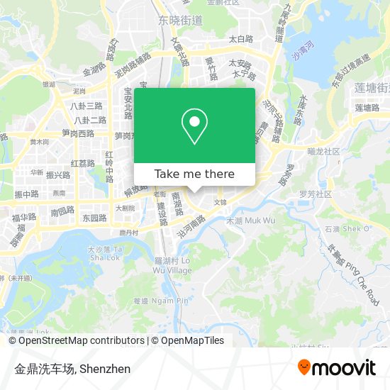 金鼎洗车场 map