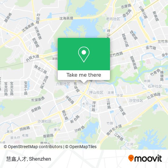 慧鑫人才 map