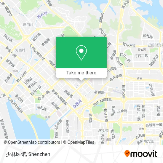 少林医馆 map