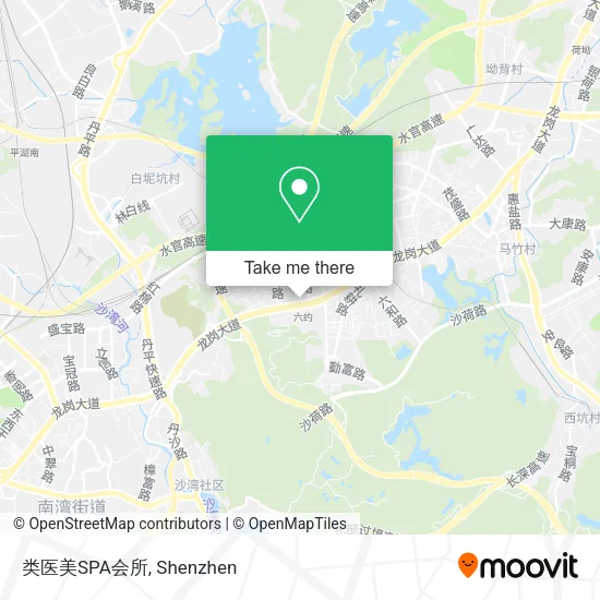 类医美SPA会所 map