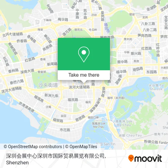 深圳会展中心深圳市国际贸易展览有限公司 map