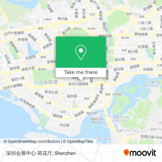 深圳会展中心-荷花厅 map