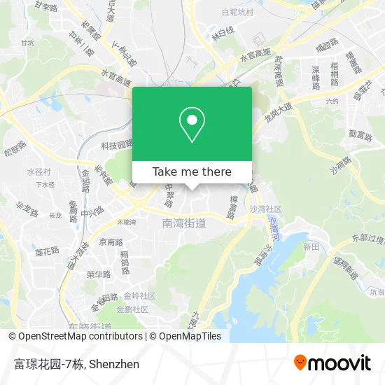 富璟花园-7栋 map