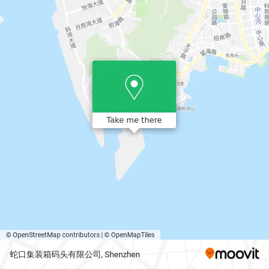 蛇口集装箱码头有限公司 map