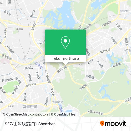 S27/山深线(路口) map
