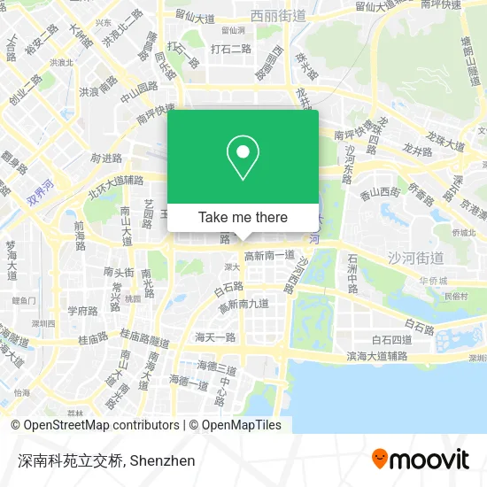 深南科苑立交桥 map