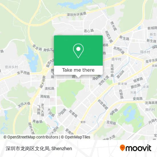 深圳市龙岗区文化局 map