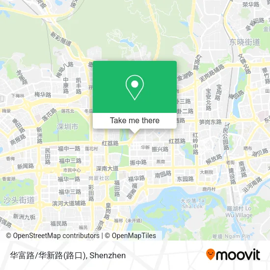 华富路/华新路(路口) map