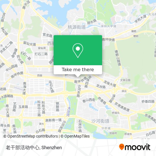 老干部活动中心 map