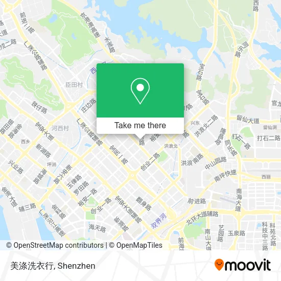 美涤洗衣行 map