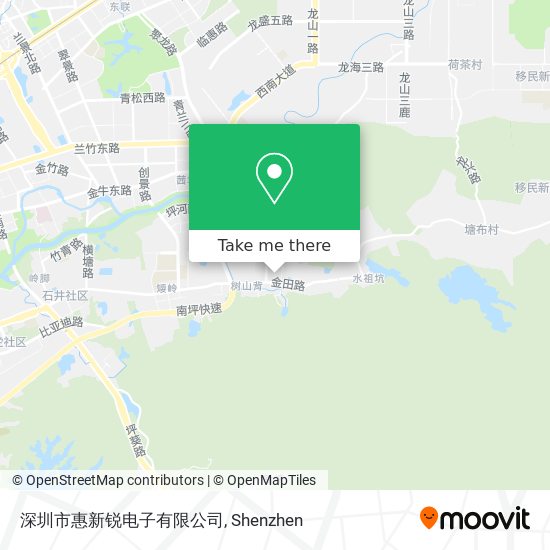 深圳市惠新锐电子有限公司 map