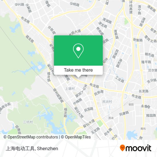 上海电动工具 map
