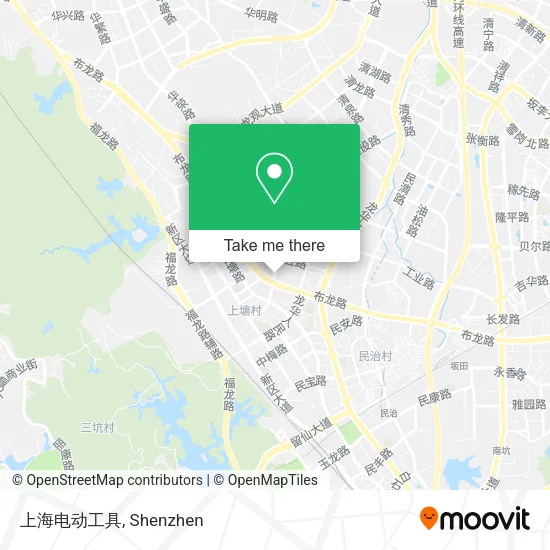 上海电动工具 map