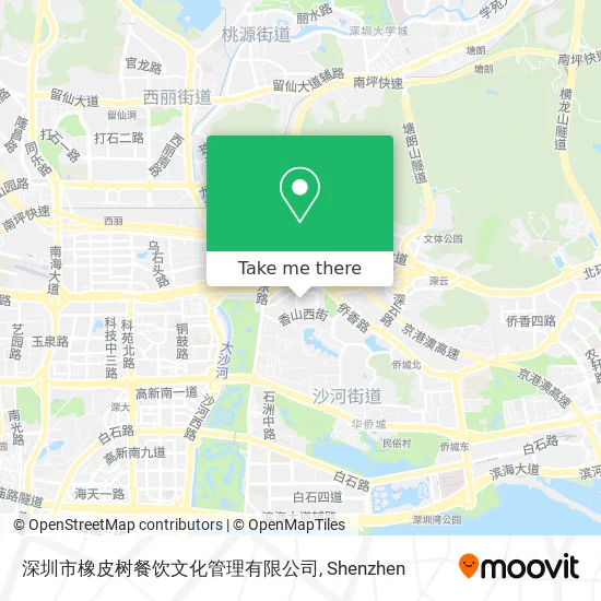 深圳市橡皮树餐饮文化管理有限公司 map