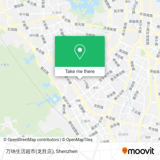 万纳生活超市(龙胜店) map