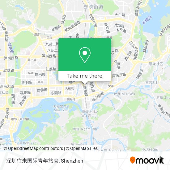 深圳往来国际青年旅舍 map