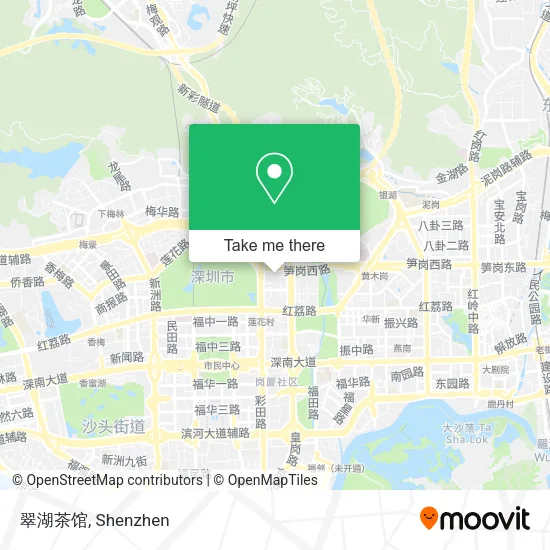 翠湖茶馆 map