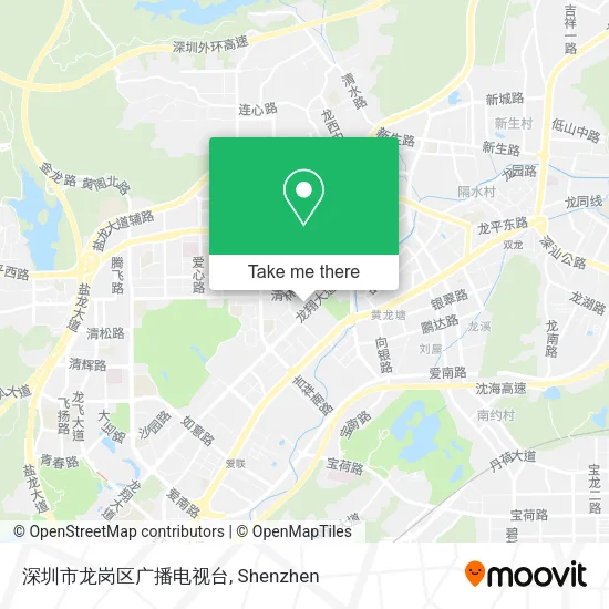 深圳市龙岗区广播电视台 map