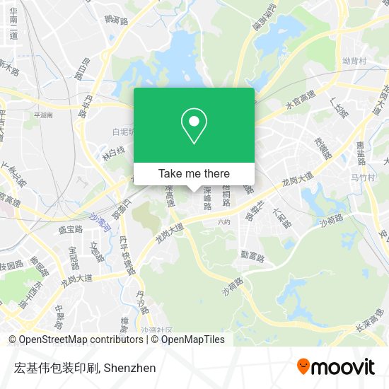 宏基伟包装印刷 map