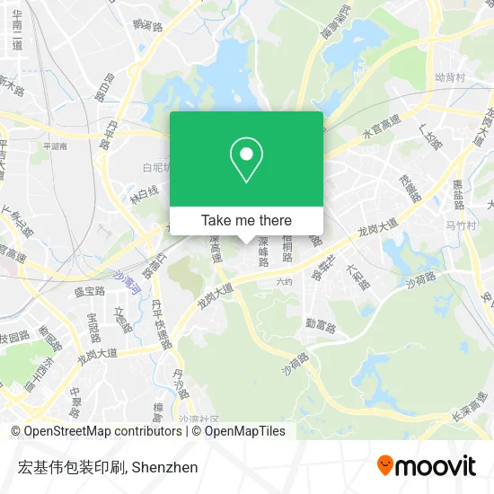 宏基伟包装印刷 map