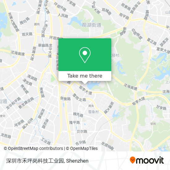 深圳市禾坪岗科技工业园 map