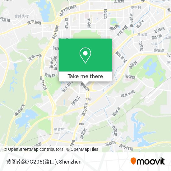 黄阁南路/G205(路口) map