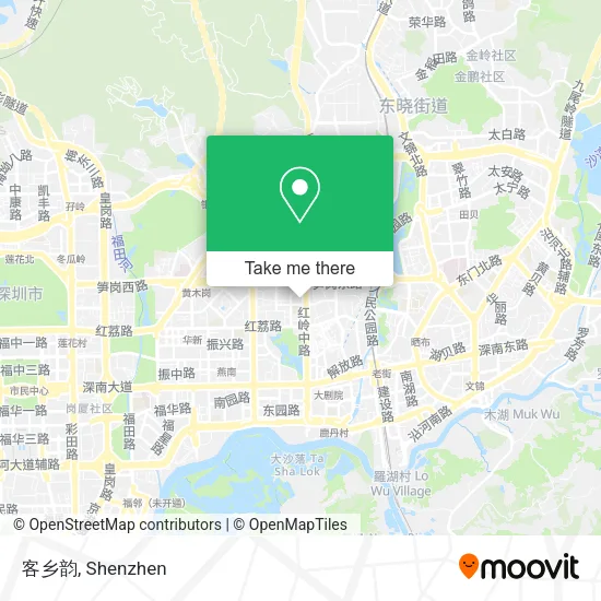 客乡韵 map