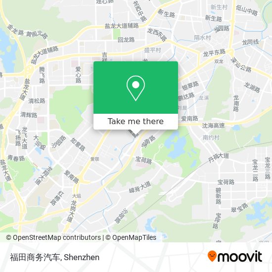 福田商务汽车 map