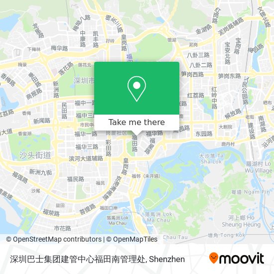 深圳巴士集团建管中心福田南管理处 map