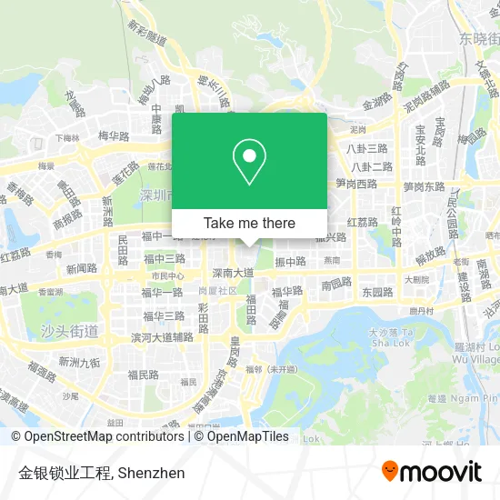 金银锁业工程 map