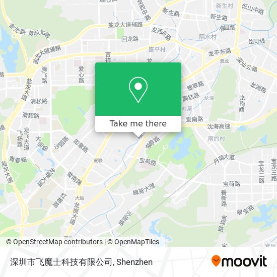 深圳市飞魔士科技有限公司 map